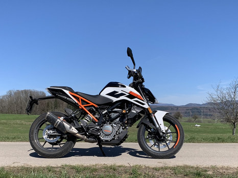 KTM 125 Duke für Klasse A1